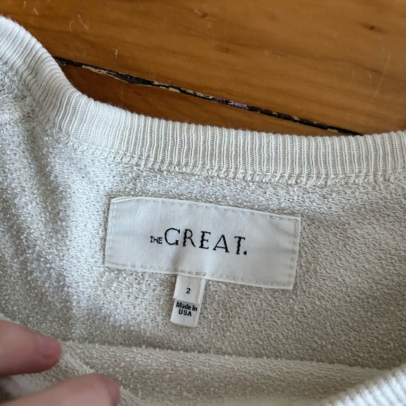 The Great The College Sweatshirt great hornets   2 / M medium pullover cotton - Picture 6 of 8